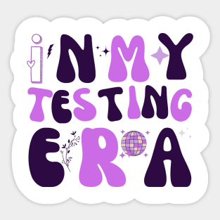 Teachers Test Day In My Testing Era Sticker